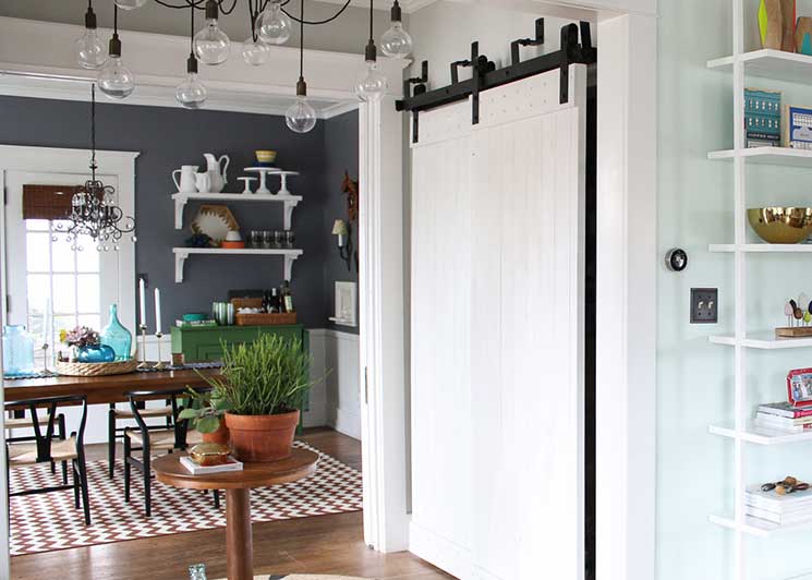 No Room For A Barn Door Try Bypass, How To Make Bypass Sliding Barn Doors
