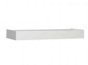 0140-24WT 8.5" x 24" Wood Floating Shelf Kit, White Finish