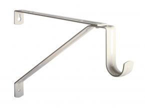 KV 1194 Series Commercial Adjustable Heavy-Duty Closet Rod & Shelf Bracket, Cream