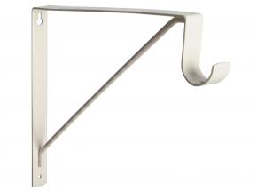 KV 1195 Series Commercial Heavy-Duty Closet Rod & Shelf Bracket, Cream