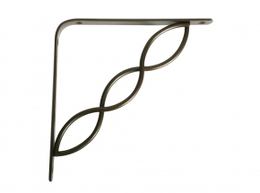 200C-AB Concord Decorative Shelf Bracket, Antique Bronze Finish