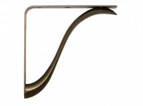 200CH-AB Charleston Decorative Shelf Bracket, Antique Bronze Finish