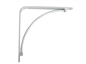 200M-WH Manchester Decorative Shelf Bracket, White Finish