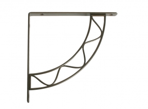 200S-AB Stockton Decorative Shelf Bracket, Antique Bronze Finish