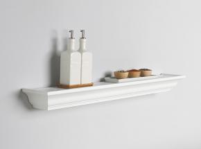 0149-36WT 36" Mantel Shelf Kit, White Finish