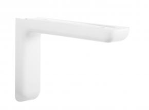 216 Series Simplicity Shelf Bracket, White Finish