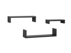 243-BK 3-Piece Ledge Kit, Black Finish