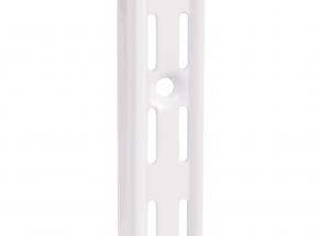 82/182 Series Heavy-Duty Double Slot Standard, White Finish