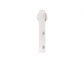 FR-WTHK Steel Flat Rail Face Mount Kit, White Finish