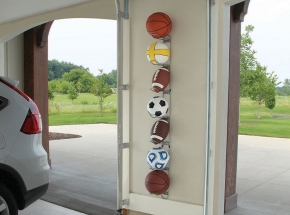 0027 John Sterling Ball Rack (Sports Balls Not Included)