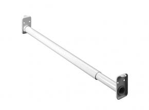 KV2 Series Commercial Adjustable Closet Rod, White