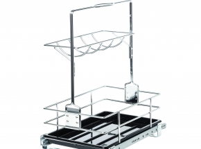 Roll Out Removable Cleaning Basket