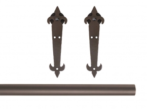 RT-BAR Barcelona Series Short Bracket Kit, Oil Rubbed Bronze Finish