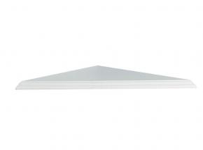 EZC 12/1 WH Instant Corner Wood Shelf Kit
