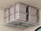 00540 HyLoft® 45" x 45" Ceiling Storage Unit, White