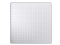 HEAVYWEIGHT™ 0204 Galvanized 16" x 16" Diamond Plate Steel Pegboard