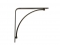 200M-AB Manchester Decorative Shelf Bracket, Antique Bronze
