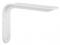 217 Series Silhouette Shelf Bracket, White Finish