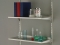 Shelving System with 87/186/187 Series Anochrome Finish Steel Standards and Brackets