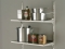 Shelving System Built with 87/186/187 Series Super-Duty Stainless Steel Standards and Brackets