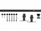 FRM-TM6B Mini Flat Rail Top Mount Kit, Black Finish