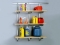 FAST-MOUNT Heavy-Duty Adjustable Shelving System Built Using Hang-Trak Hang Rail