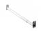 KV2 Series Commercial Adjustable Closet Rod, White