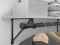 Closet-Pro RP-0044 Fixed Shelf & Rod Bracket, Black